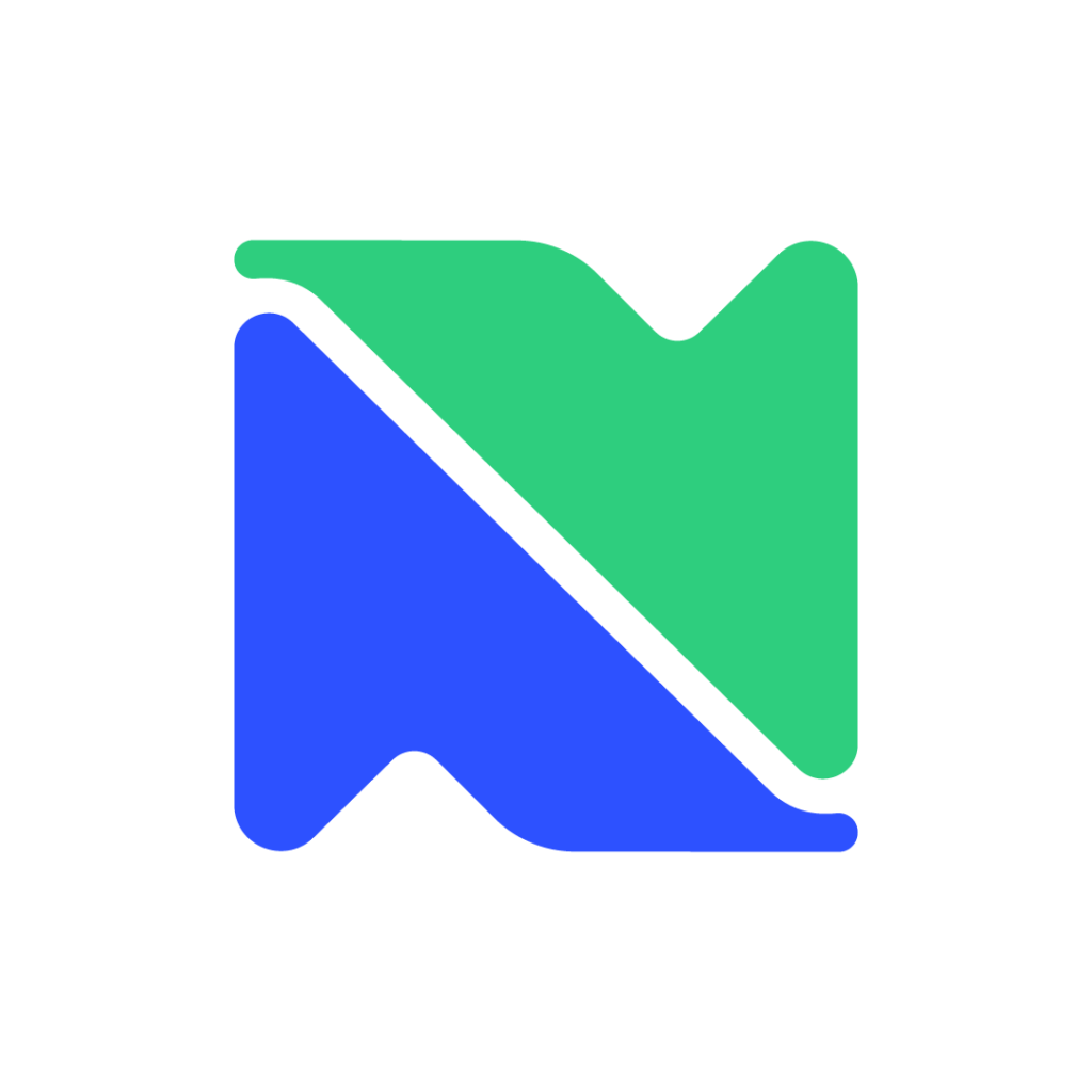Letter N Arrow Logo - 2