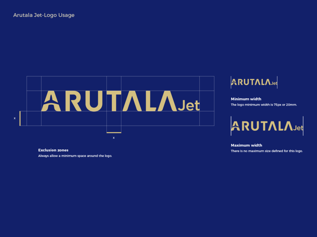 Arutala Jet Visual Identity