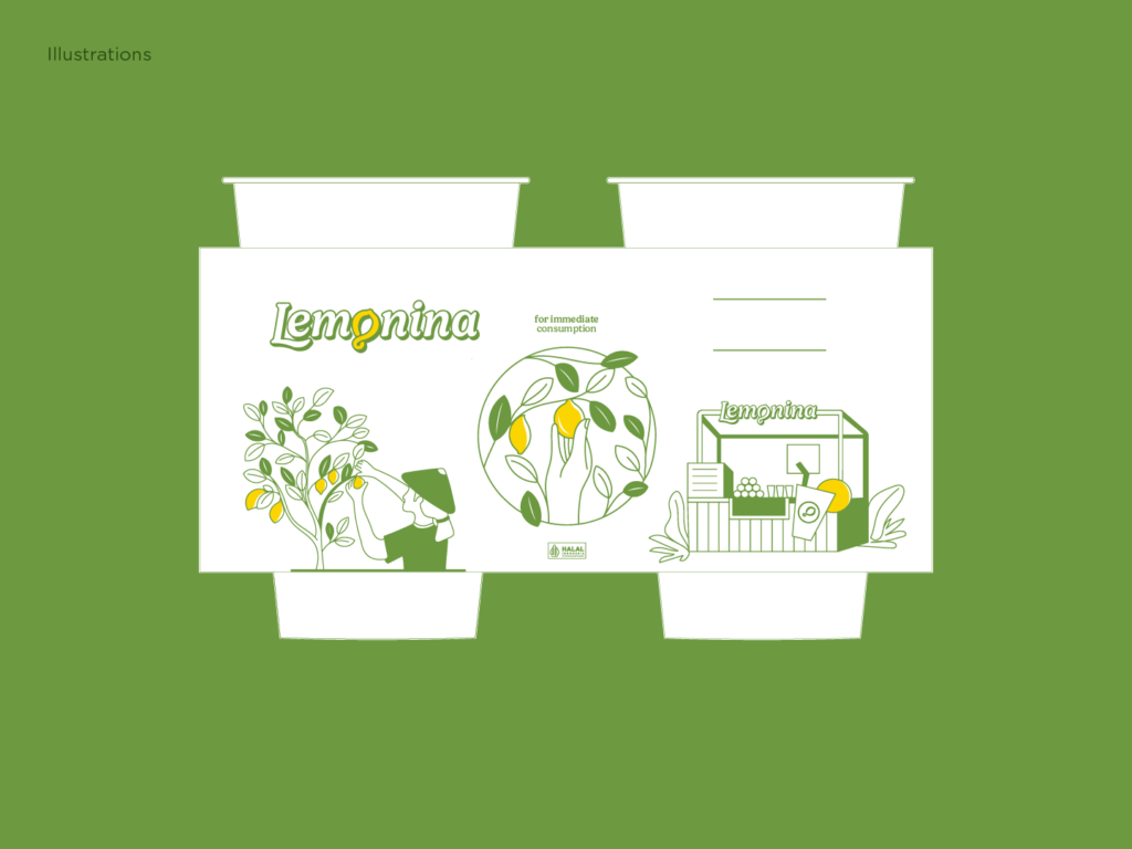 Lemonina Visual Identity