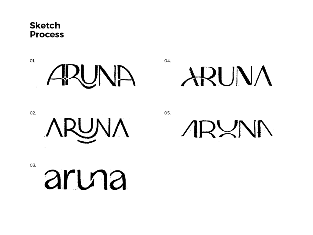 Aruna Brand Identity