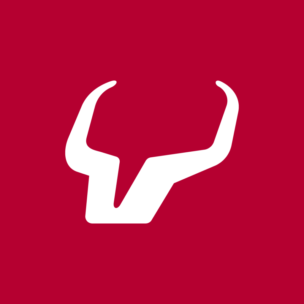 Bull Chat Bubble Logo