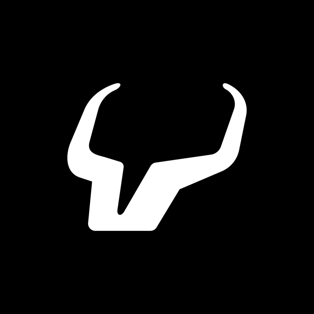 Bull Chat Bubble Logo - 2