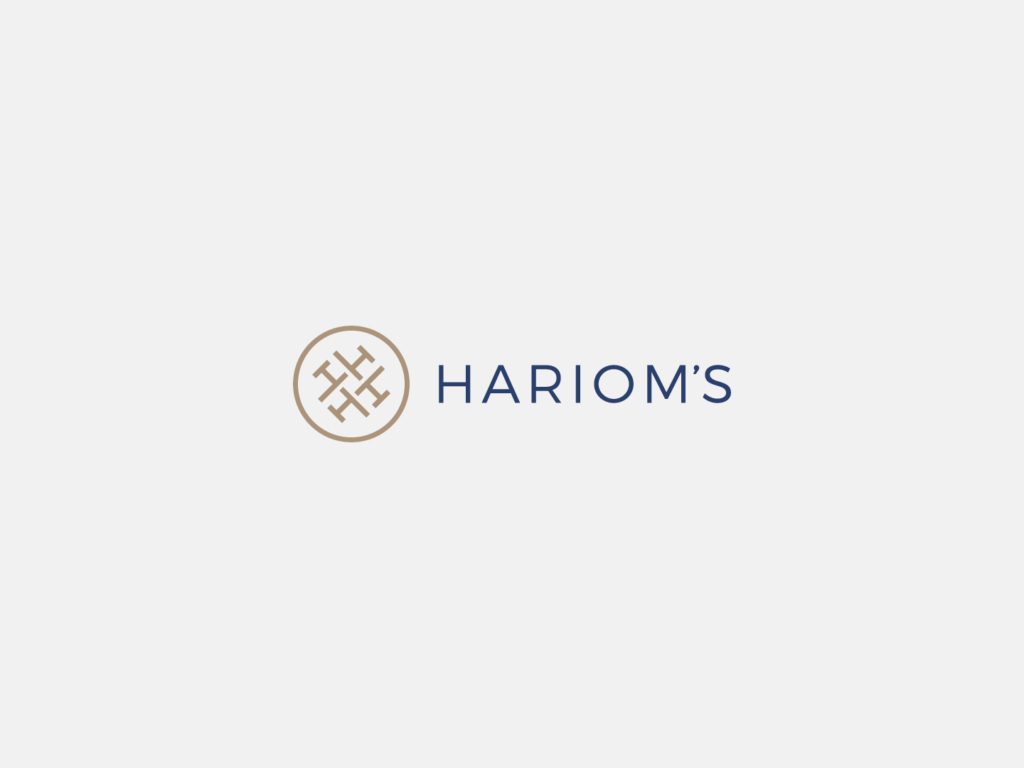 Harioms Tailor Brand Identity