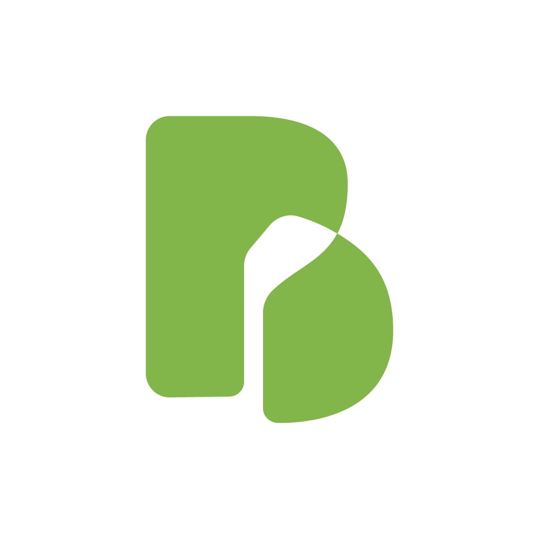 Letter PB Golf Logo