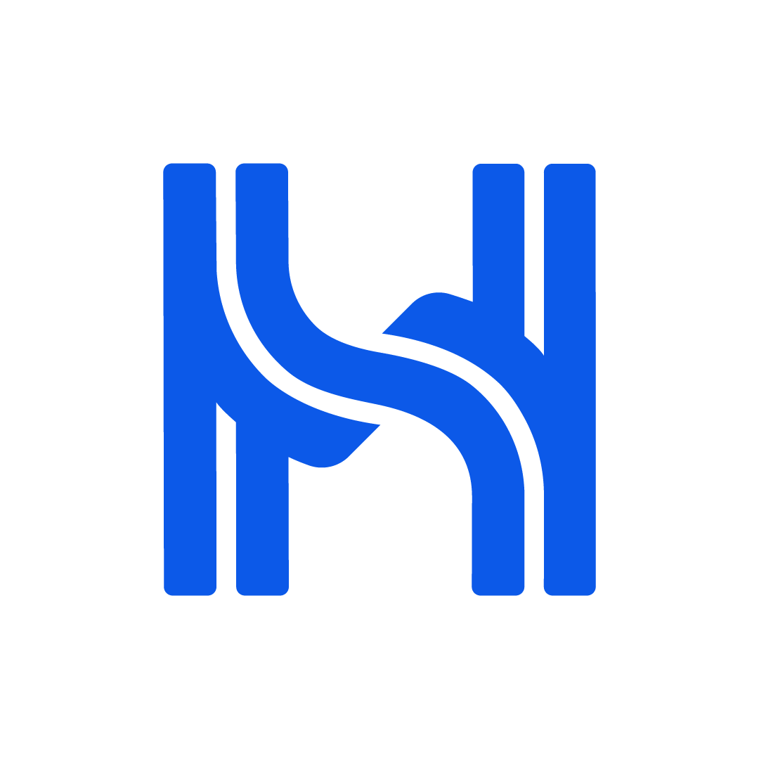 Letter H Flow Logo