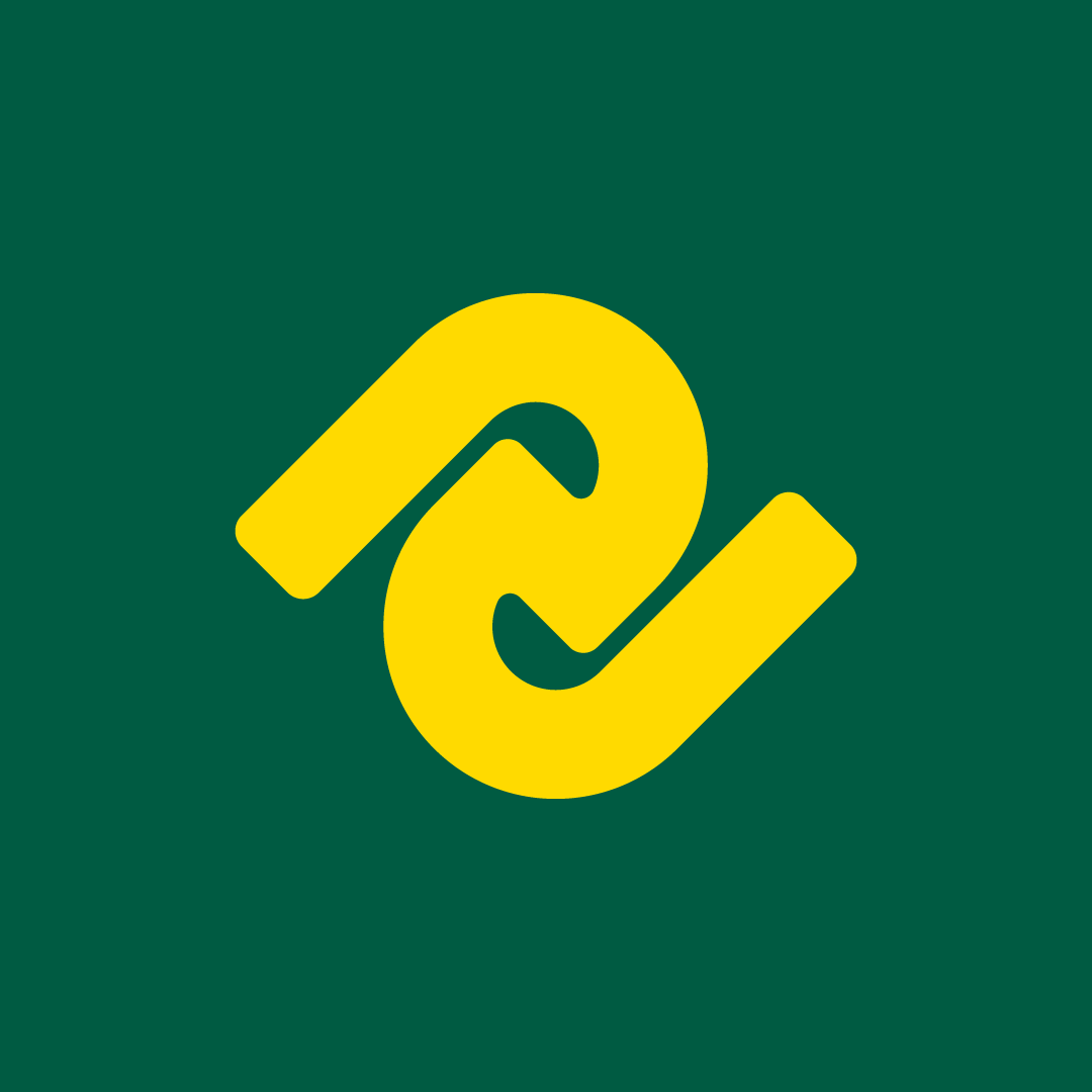 Letter N Golf Infinity Logo