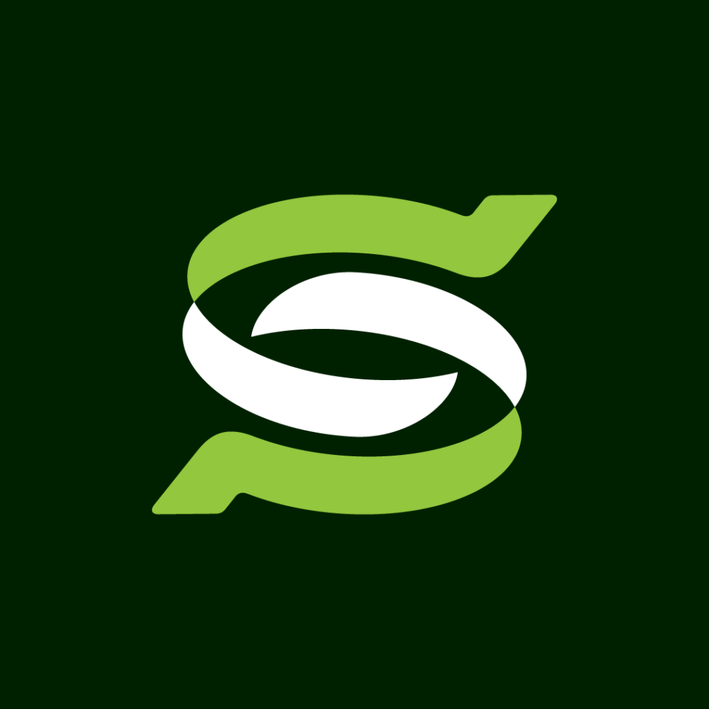 Letter S or PS Tech Logo
