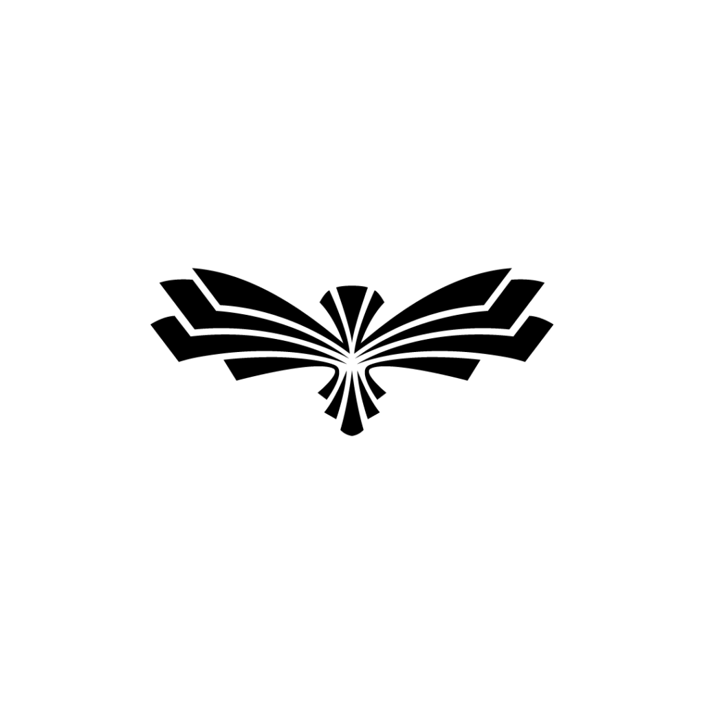 Paper Flying Bird Logo - 2