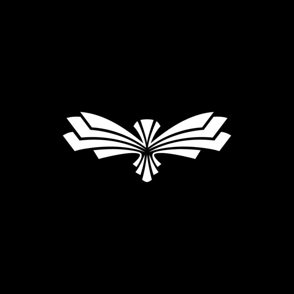 Paper Flying Bird Logo