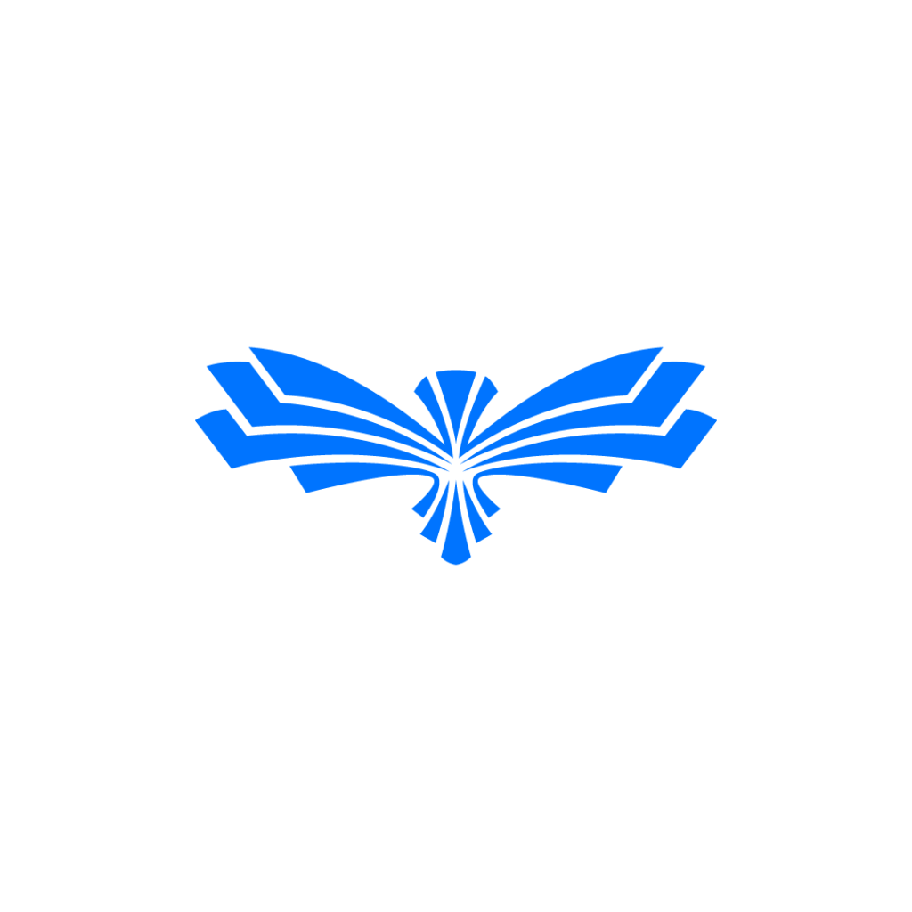 Paper Flying Bird Logo - 3