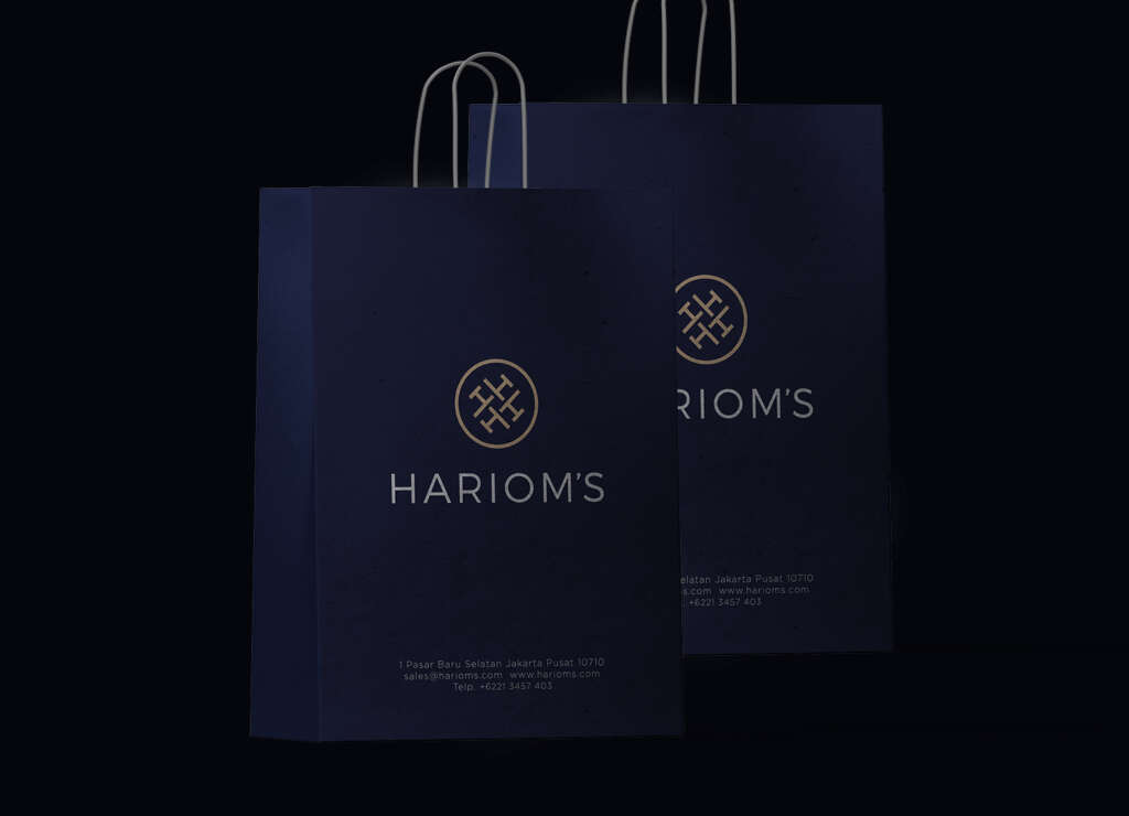 Harioms Tailor Brand Identity