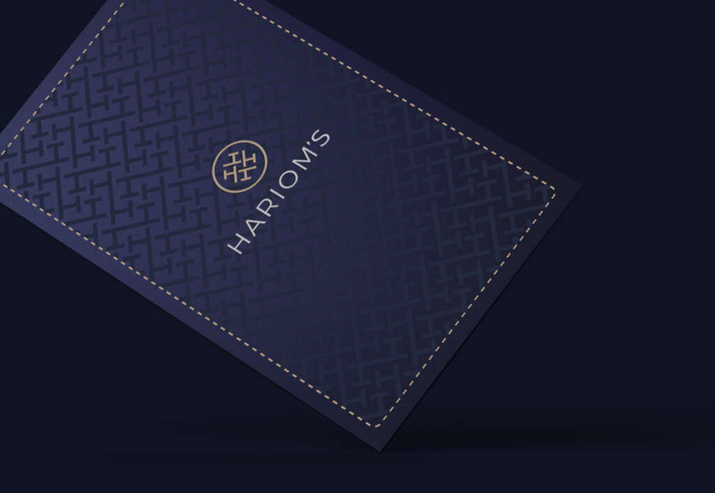 Harioms Tailor Brand Identity