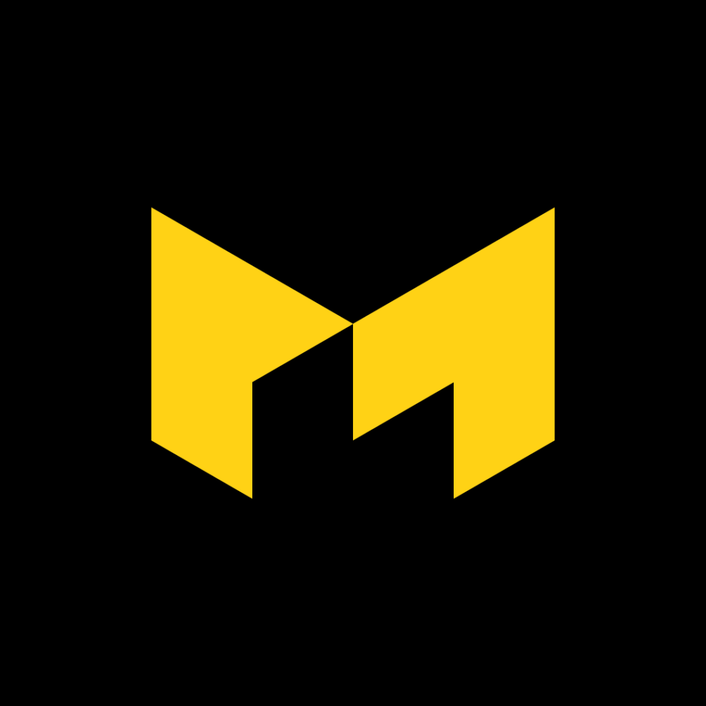 Letter M Arrow Logo