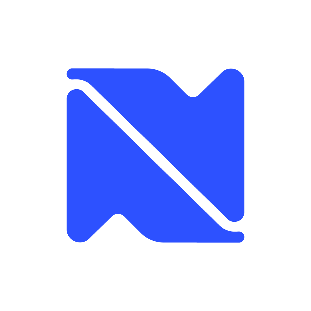 Letter N Arrow Logo