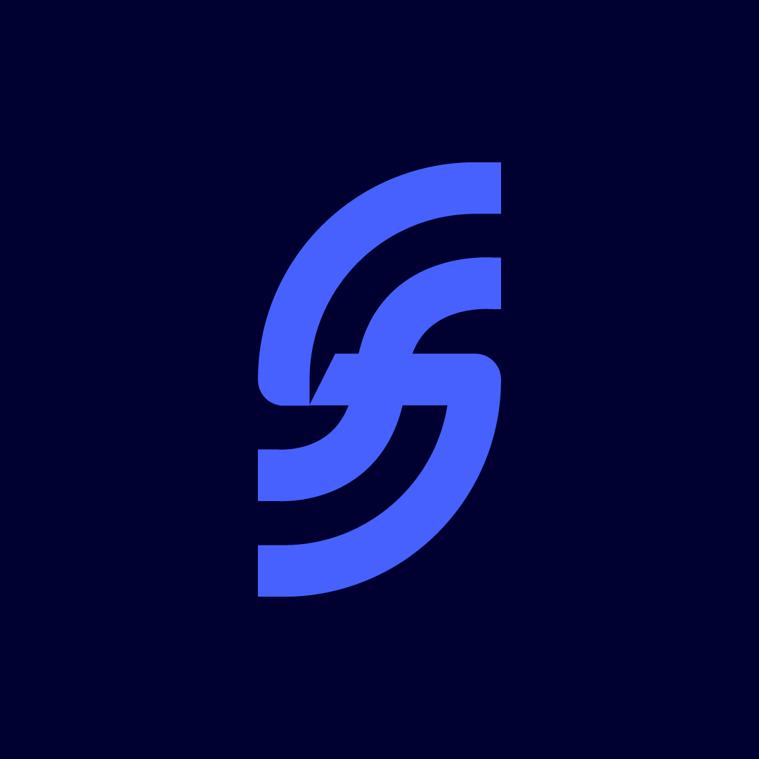 Letter SF or FS Logo