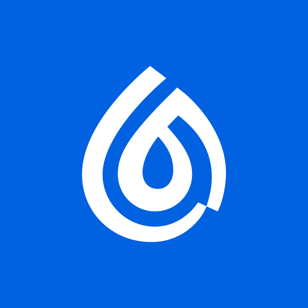 CA Or AC Drop Water Logo