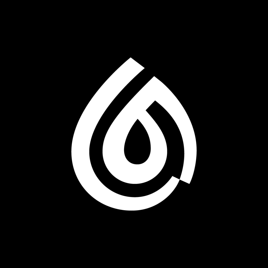 CA Or AC Drop Water Logo - 2