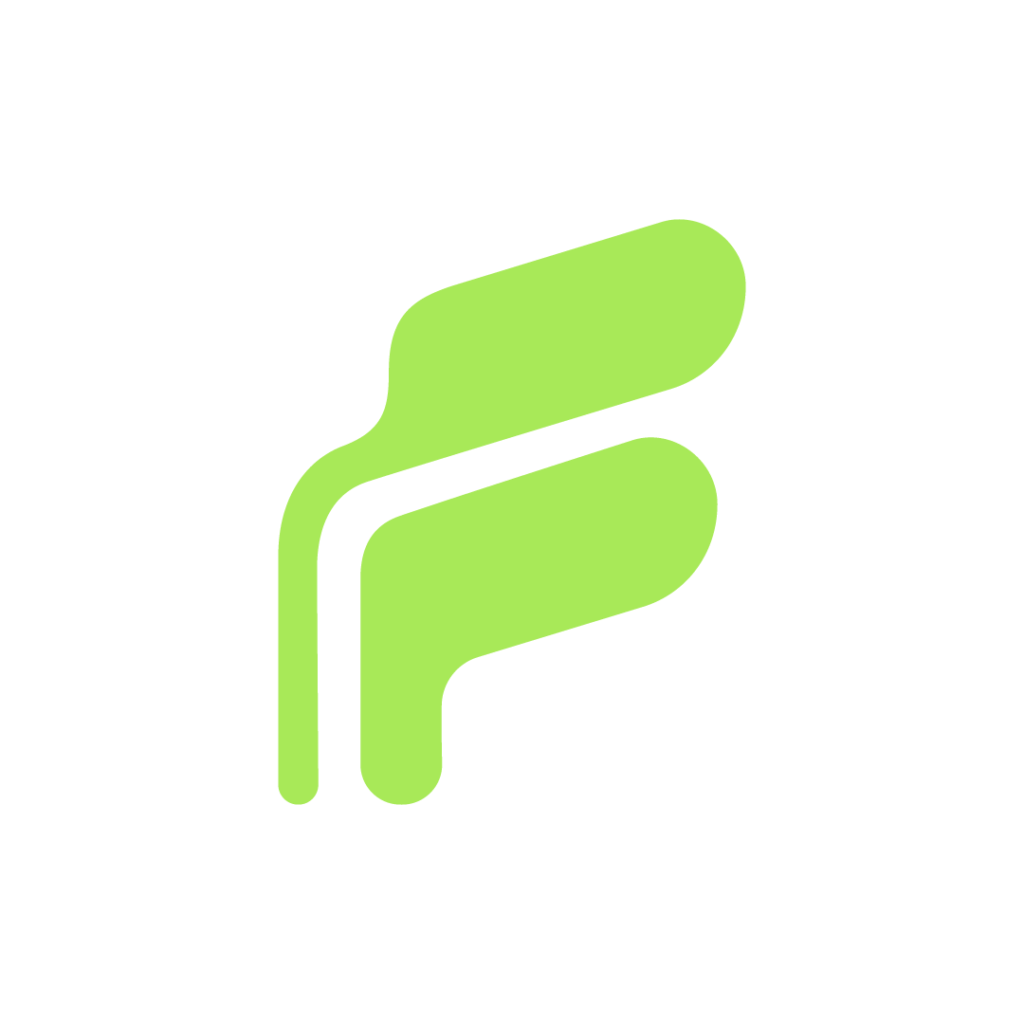 Dynamic Letter F Tech Logo - 3