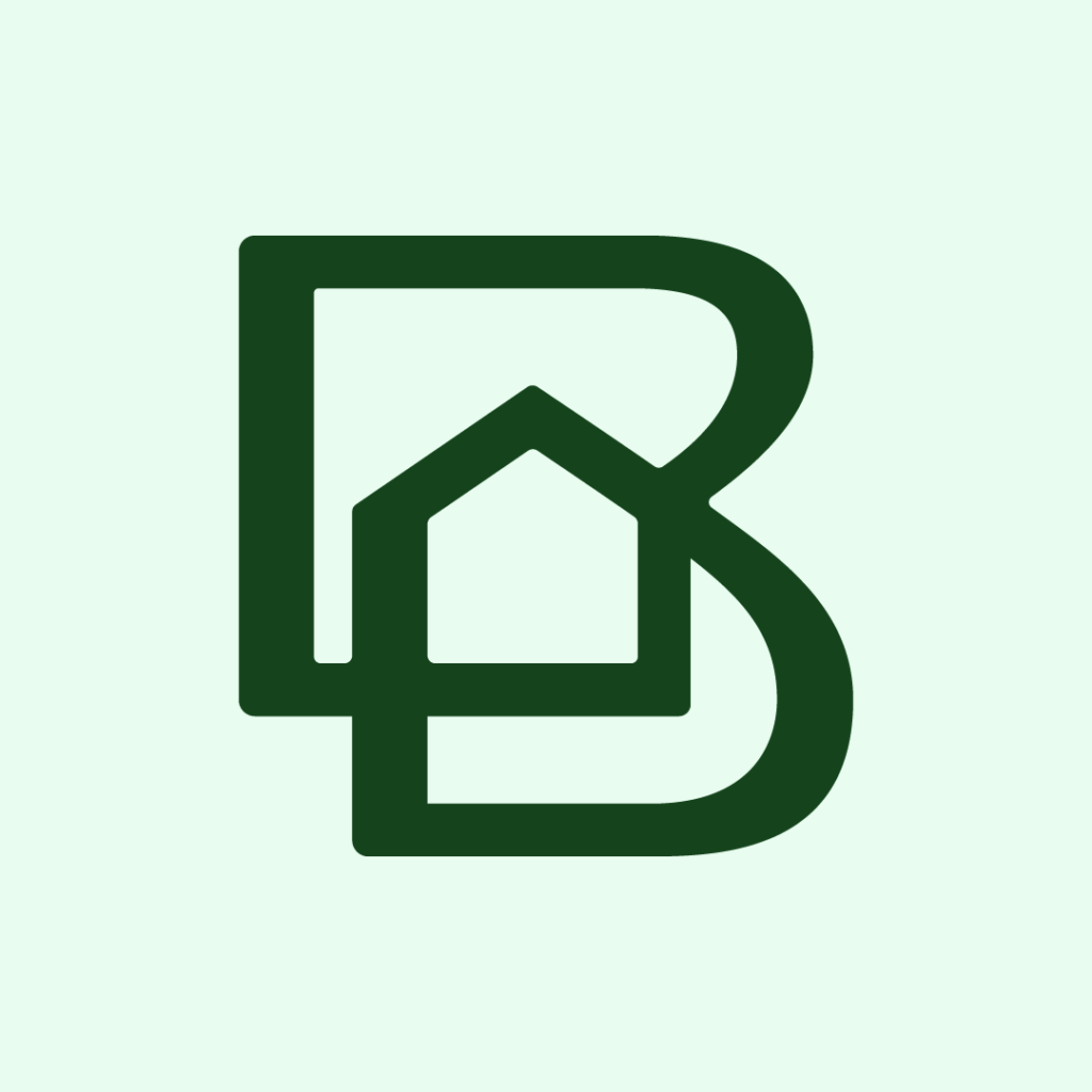 Letter B Homes Logo - 3