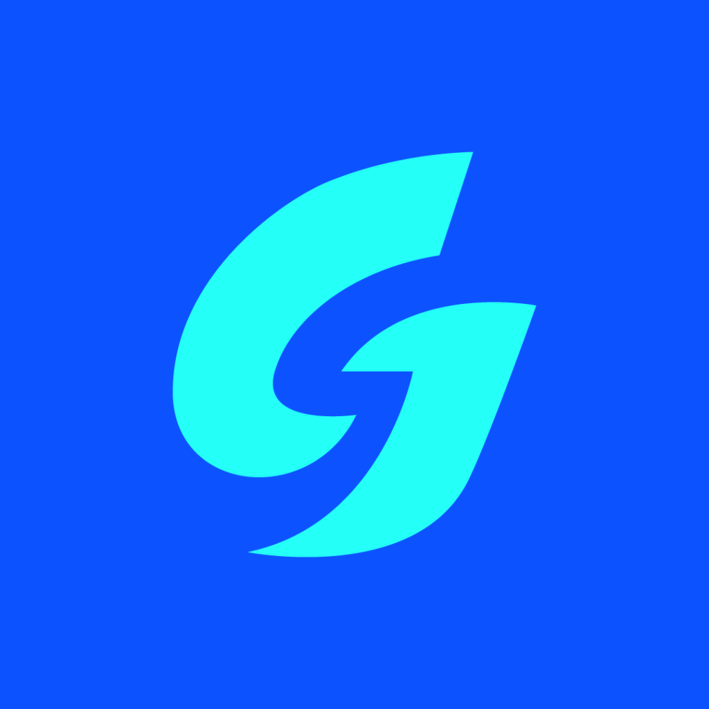 Modern GJ or CJ Letter Logo