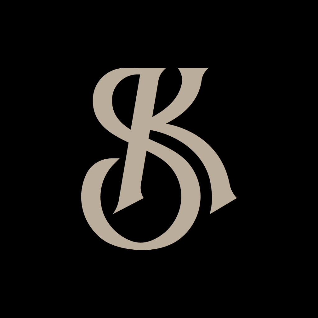SK or KS Elegant Logo